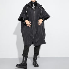 Load image into Gallery viewer, Hooded Loose Cape Jacket
