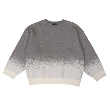 Load image into Gallery viewer, Autumn and Winter Gradient Mid-length Crew Neck Sweater
