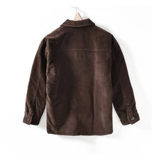 Load image into Gallery viewer, Corduroy Warm Lapel Cotton Jacket
