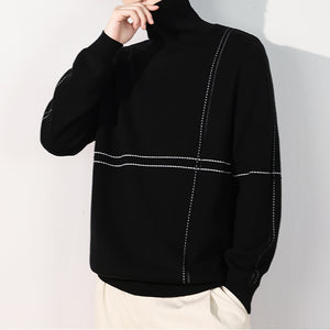 Autumn and Winter Convertible Turtleneck Sweater