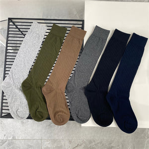 Calf Pile Socks Thin Cotton Socks