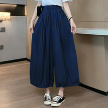 Load image into Gallery viewer, Elastic Waist Loose Bloomers Wide Leg Carrot Harem Pants
