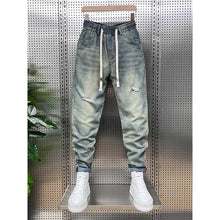 Load image into Gallery viewer, Harem Jeans Slim Pants
