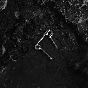 Electroplated Paper Clip Earrings