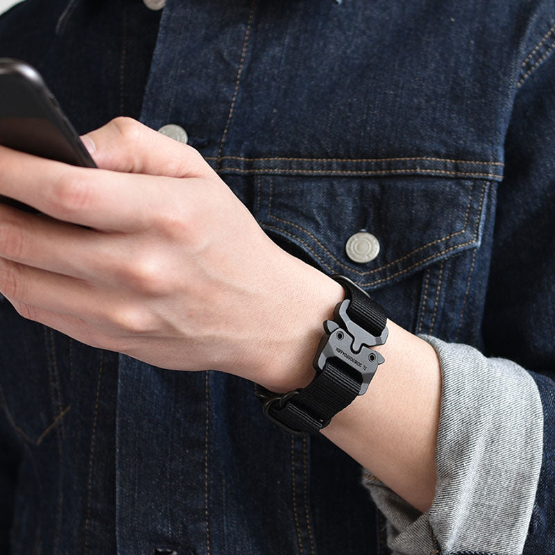 Dark Functional Style Bracelet