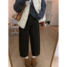 Load image into Gallery viewer, Large Size Thickened Warm Corduroy Wide Leg Pants
