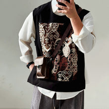 Load image into Gallery viewer, Loose-fitting Patchwork Vest
