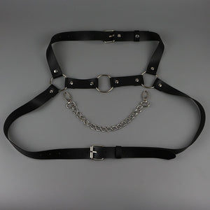 Alloy Buckle Body Chain Belt