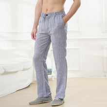 Load image into Gallery viewer, Linen Loose Thin Elastic Waist Pants
