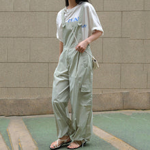 Load image into Gallery viewer, Loose Wide Leg Pocket Overalls
