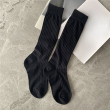 Load image into Gallery viewer, Calf Pile Socks Thin Cotton Socks
