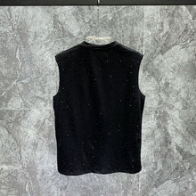 Load image into Gallery viewer, Loose Sleeveless Round Neck Sequined Casual Vest
