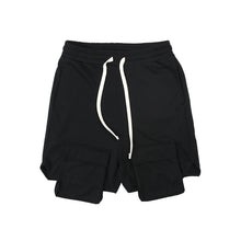 Load image into Gallery viewer, 3D Pocket Layered Hip-hop Cotton Shorts
