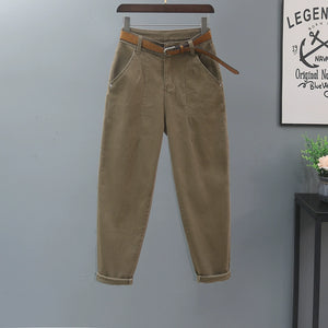 High Waist Loose Harem Casual Pants