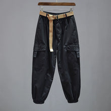 Load image into Gallery viewer, Elastic Waist Casual Multi-pocket Pants
