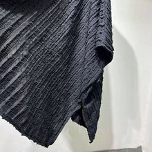 Load image into Gallery viewer, Irregular Pleated Loose Bat Sleeve Shirt Cardigan
