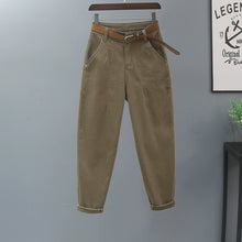 Load image into Gallery viewer, High Waist Loose Harem Casual Pants
