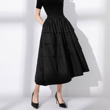 Load image into Gallery viewer, Loose-fitting Straight Drawstring Skirt
