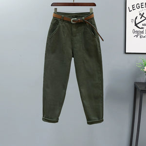 High Waist Loose Harem Casual Pants