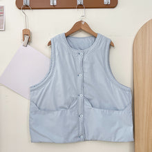 Load image into Gallery viewer, Loose Round Neck Thickened Padded Vest
