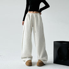 Load image into Gallery viewer, High Waist Wide Leg Thickened Straight Pants
