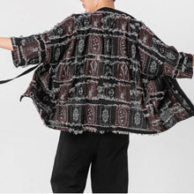 Load image into Gallery viewer, Distressed Knitted Half-sleeve Shirt
