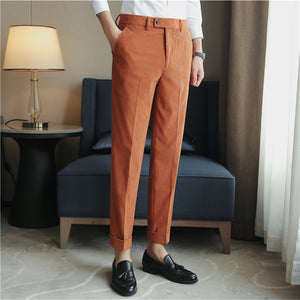 Corduroy Casual Business Straight Pants