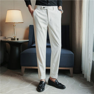 Corduroy Casual Business Straight Pants