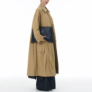 Oversized Loose Long Trench Coat