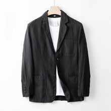 Load image into Gallery viewer, Linen Loose Casual Suit Jacket
