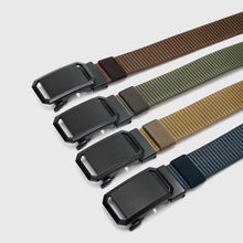 Load image into Gallery viewer, Canvas Nylon Automatic Buckle Belt
