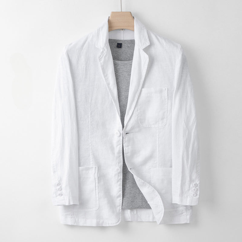 Linen Loose Casual Suit Jacket