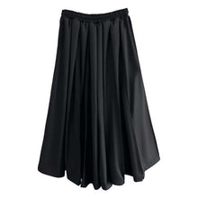 Load image into Gallery viewer, Black Casual Pleated Wide Leg Pants
