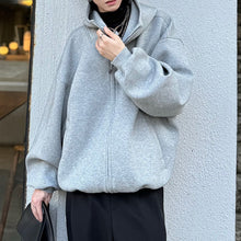 Load image into Gallery viewer, Loose Casual High Collar Hooded Sweatshirt
