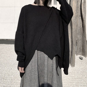 Irregular Loose Sweater