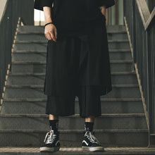 Load image into Gallery viewer, Black Loose Cropped Culottes
