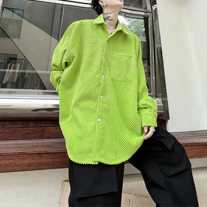 Long Sleeve Stand Collar Shirt