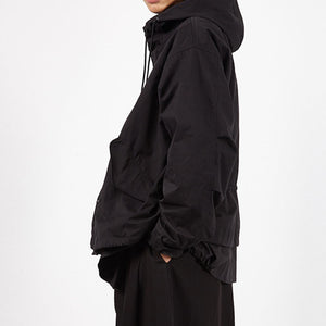 Hooded Short Trench Coat