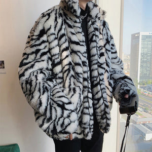 Loose Plush Hip Hop Coat