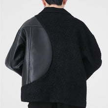 Load image into Gallery viewer, Lambswool Panel Zip Up Jacket
