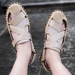 Mesh Casual Breathable Stitched Sandals