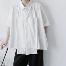 Load image into Gallery viewer, Irregular Loose Short Sleeve Shirt
