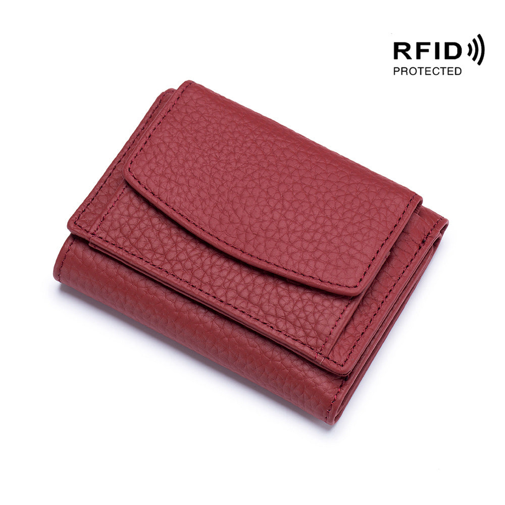 Leather Cards Holder Coin Wallet