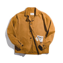 Load image into Gallery viewer, French Vintage Multi-pocket  jacket
