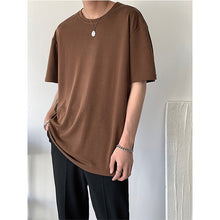 Load image into Gallery viewer, Casual Loose Round Neck T-shirt
