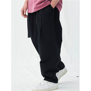 Black Straight Leg Lounge Pants