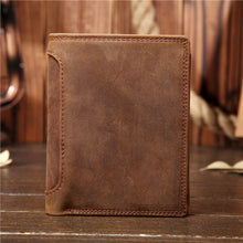 Load image into Gallery viewer, Men&#39;s Leather Retro Wallet
