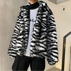 Loose Plush Hip Hop Coat