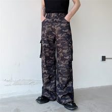 Load image into Gallery viewer, Camouflage Wide Leg Loose Pants
