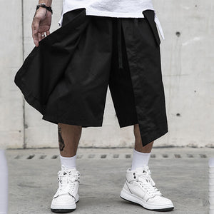 Hip Hop Irregular Five Point Shorts